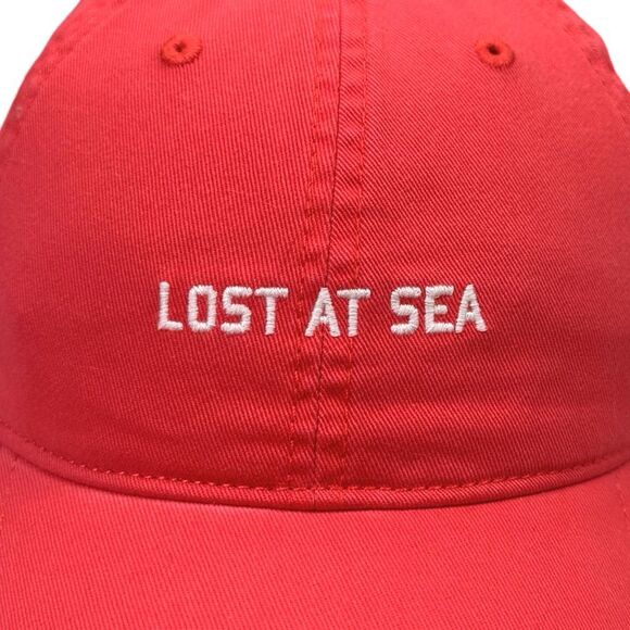aerie Embroidered LOST AT SEA StrapBack Hat - One Size - Picture 3 of 8